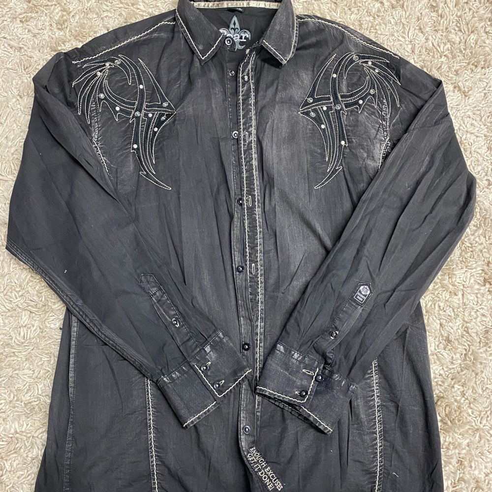 Roar button up shirt